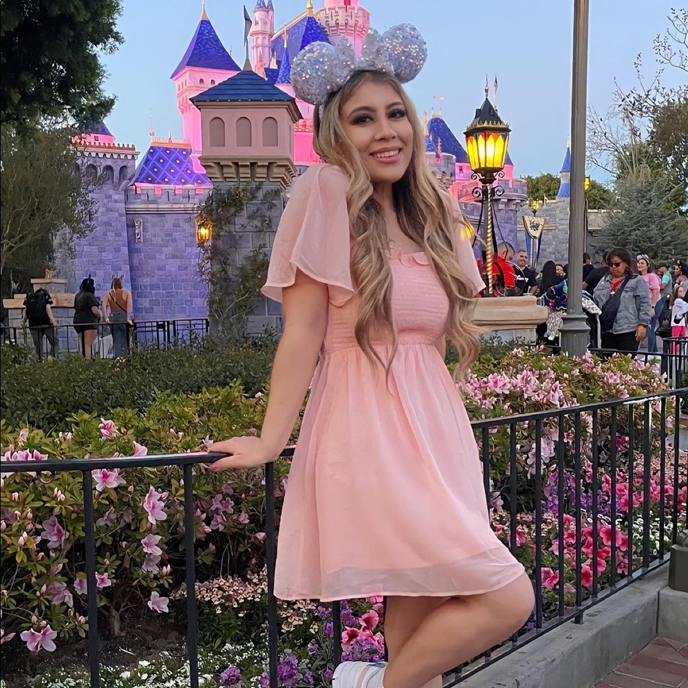 Light pink dress